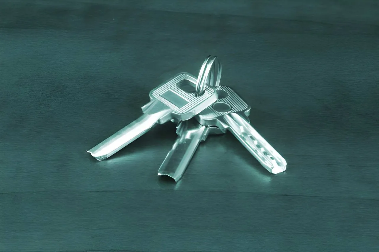Bunch of keys cut by a locksmith