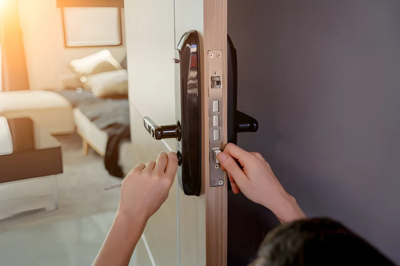 Smart lock installation
